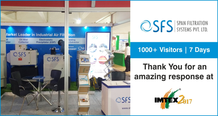 Thank You for an amazing response at IMTEX 2017
