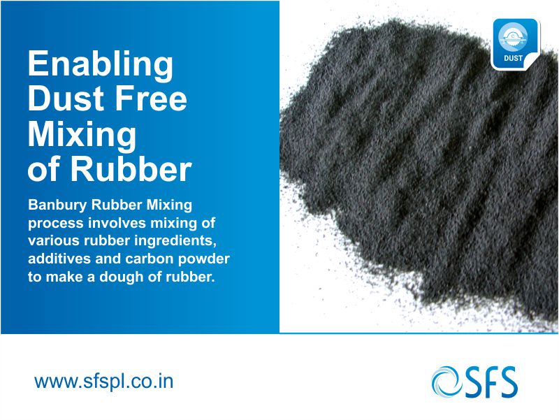 Dust Free Mixing of Rubber