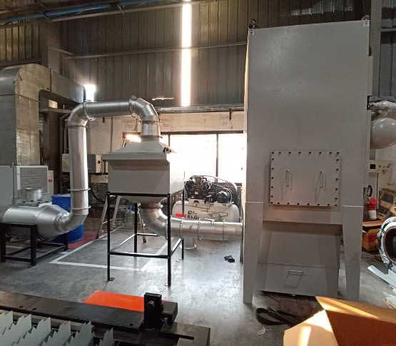 Centralised Dust Collector installation