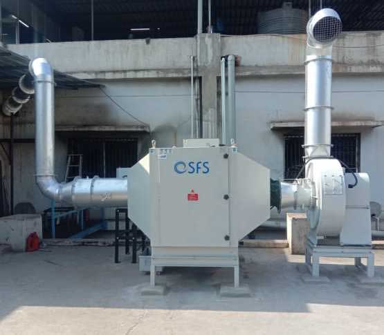 smoke extract system Centralised ESP SFS