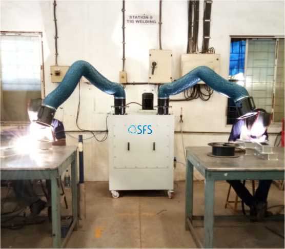 welding fume extractor system SFS