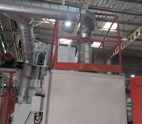 Wet Dust Collector Installation for dust extraction