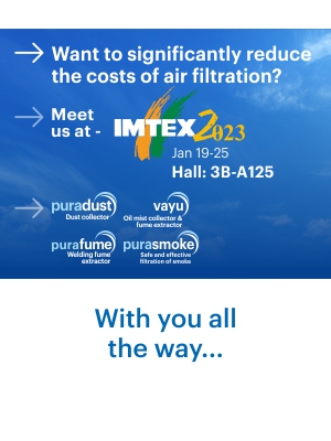 IMTEX Reduce the cost of air filtration