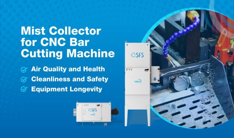 Mist Collector for CNC Bar Cutting Machine - SFS